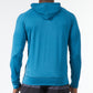 Tahoe Blue / Turquoise hoodie for men