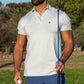 Platinum / Light Gray polo T Shirt