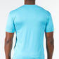 Aqua Blue / Turquoise tees shirt back view