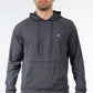 Vintage Black / Charcoal Gray hoodie for men