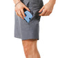 Charcoal Gray short pocket view