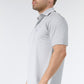 Platinum / Light Gray polo shirt for men